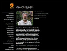 Tablet Screenshot of davidrejeski.com